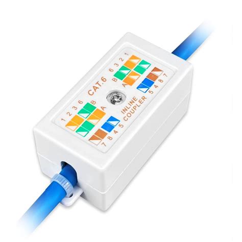 ethernet junction box vs coupler|ethernet inline couplers.